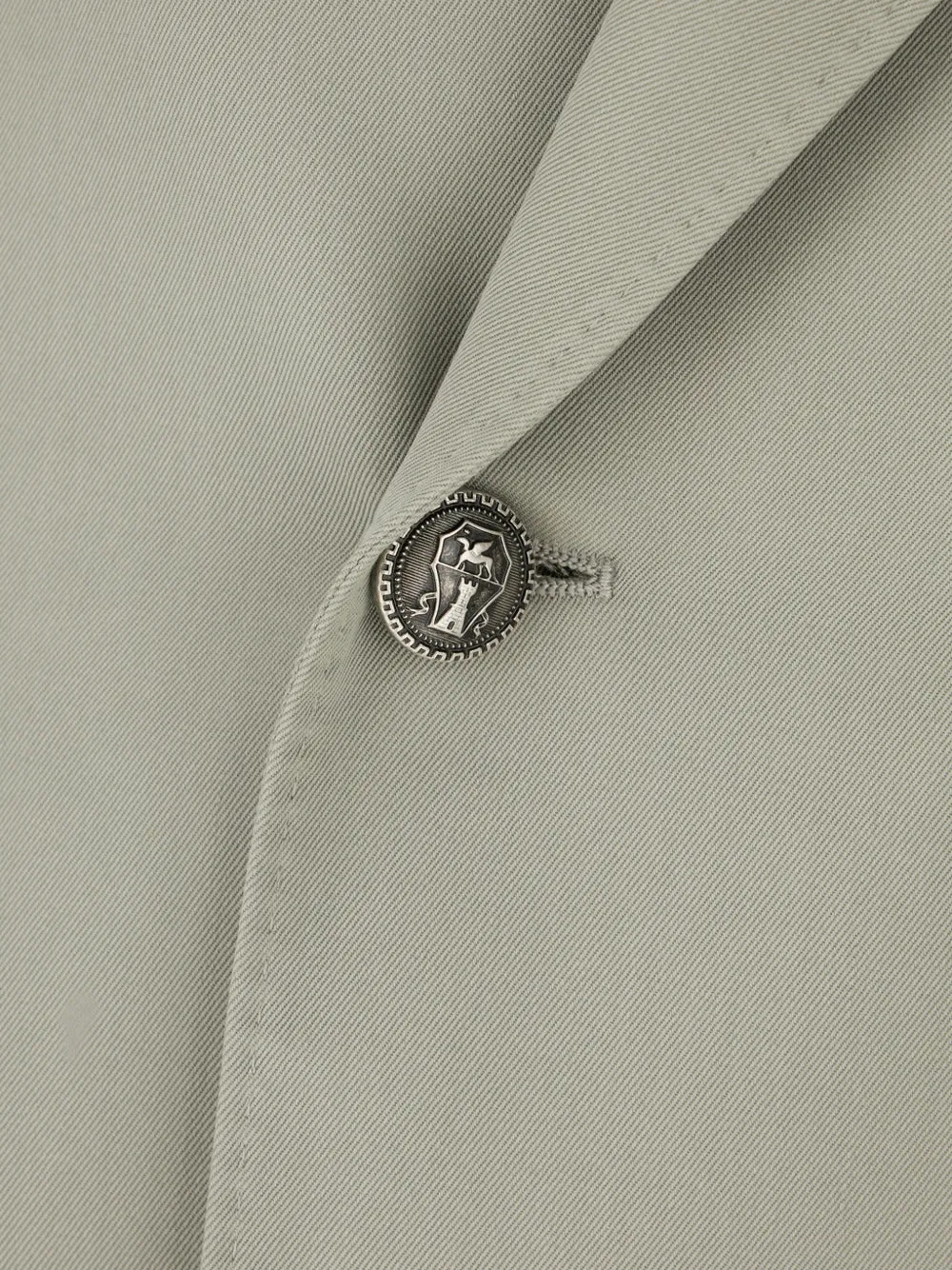 Brunello Cucinelli Blazer met dubbele rij knopen Groen