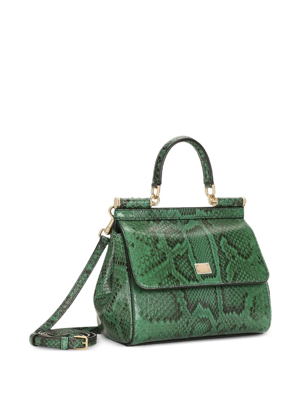 Dolce & Gabbana Sicily medium schoudertas Groen