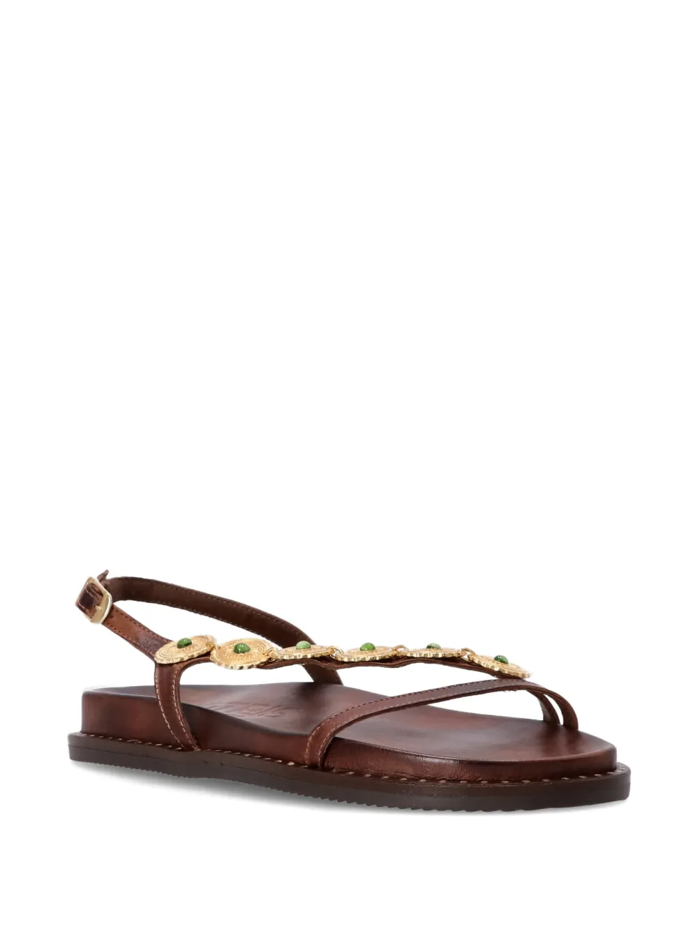 Kotris Sandals embellished-upper flat sandals Bruin