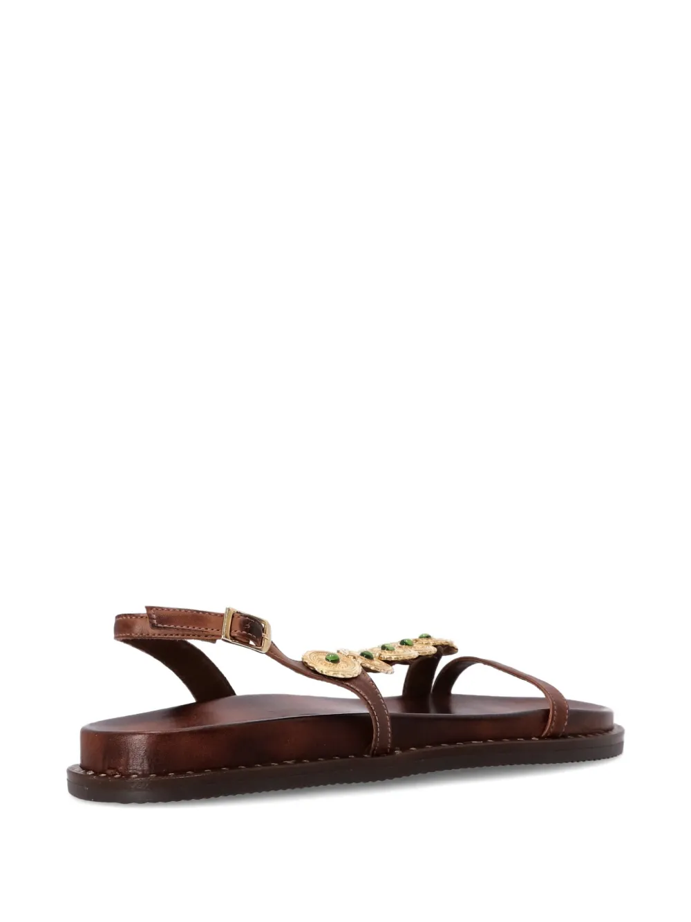 Kotris Sandals embellished-upper flat sandals Bruin
