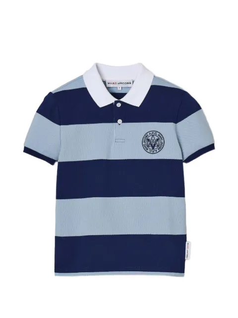 Marc Jacobs playera tipo polo con rayas estampadas en colaboración con A.P.CC