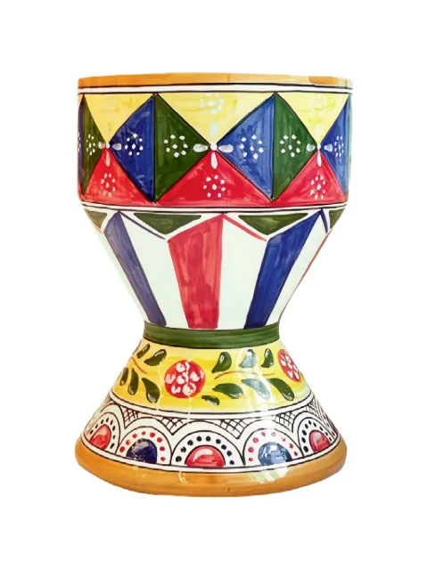 Dolce & Gabbana geometric-pattern outdoor vase