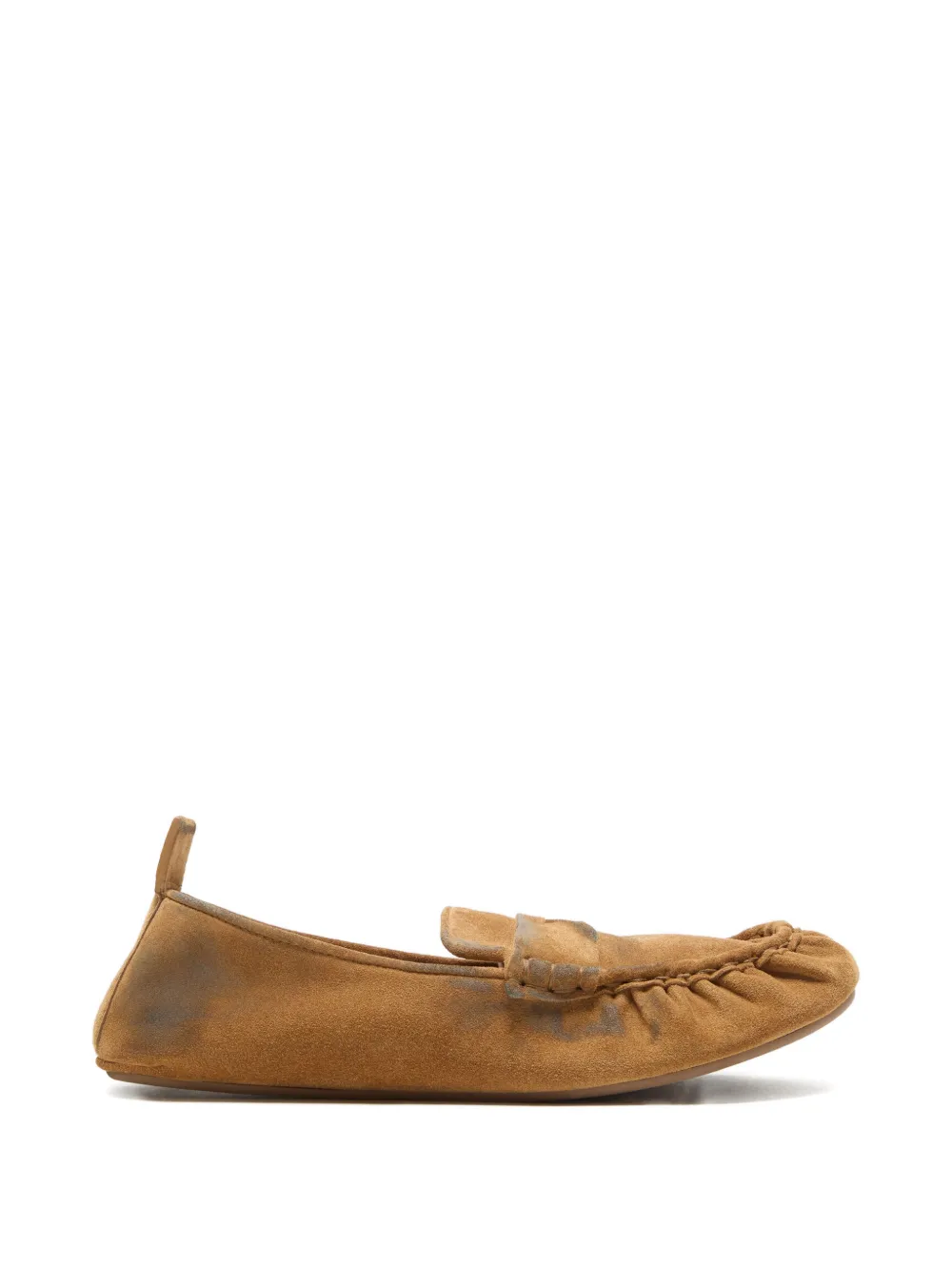 Acne Studios contrast-panelled loafers Bruin