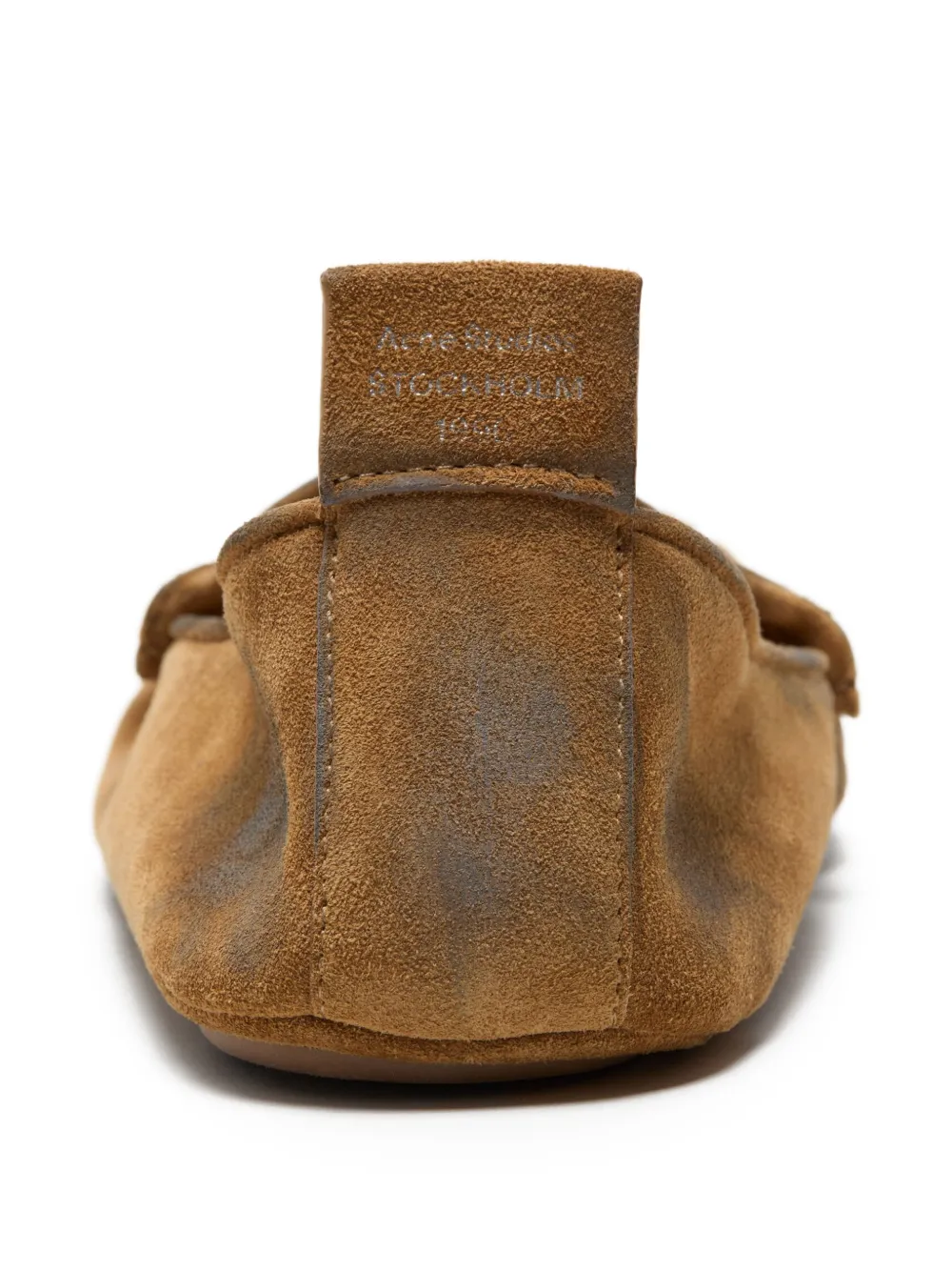 Acne Studios contrast-panelled loafers Bruin