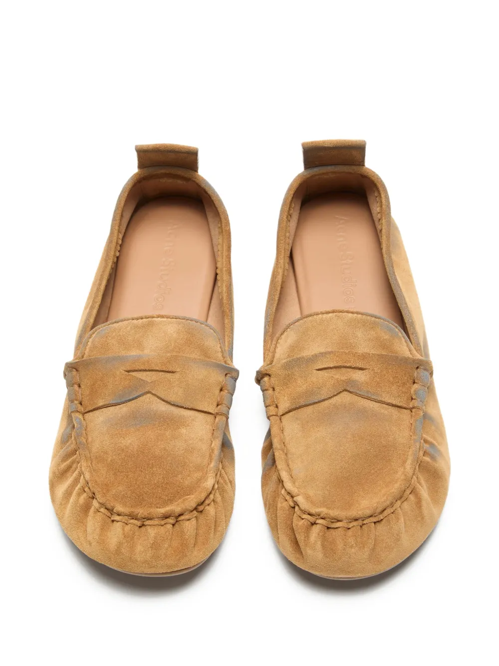 Acne Studios contrast-panelled loafers Bruin