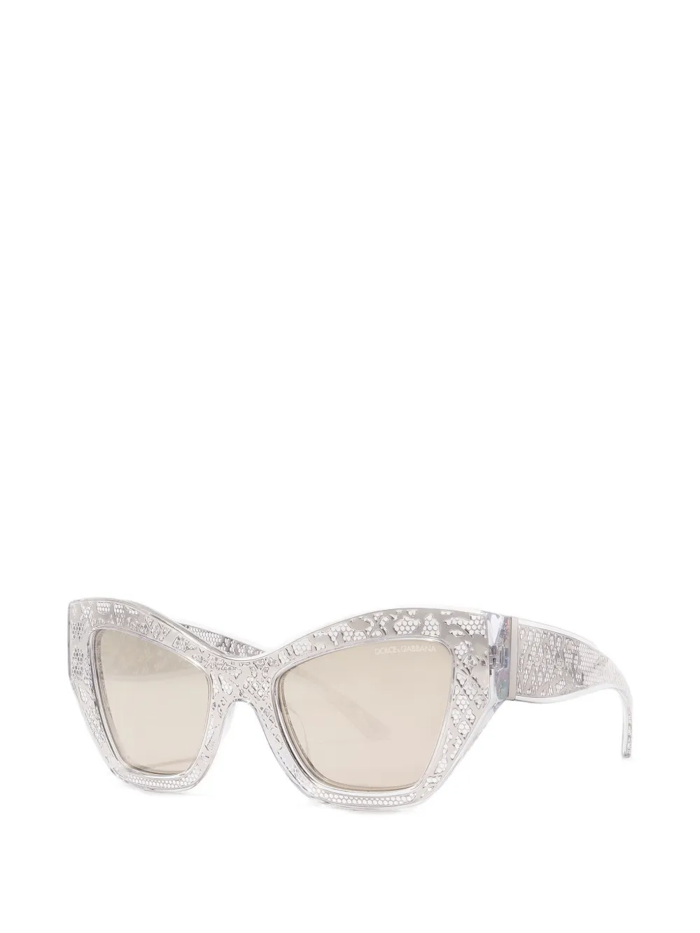  Dolce & Gabbana Eyewear Dg Lace Sunglasses - Silver 