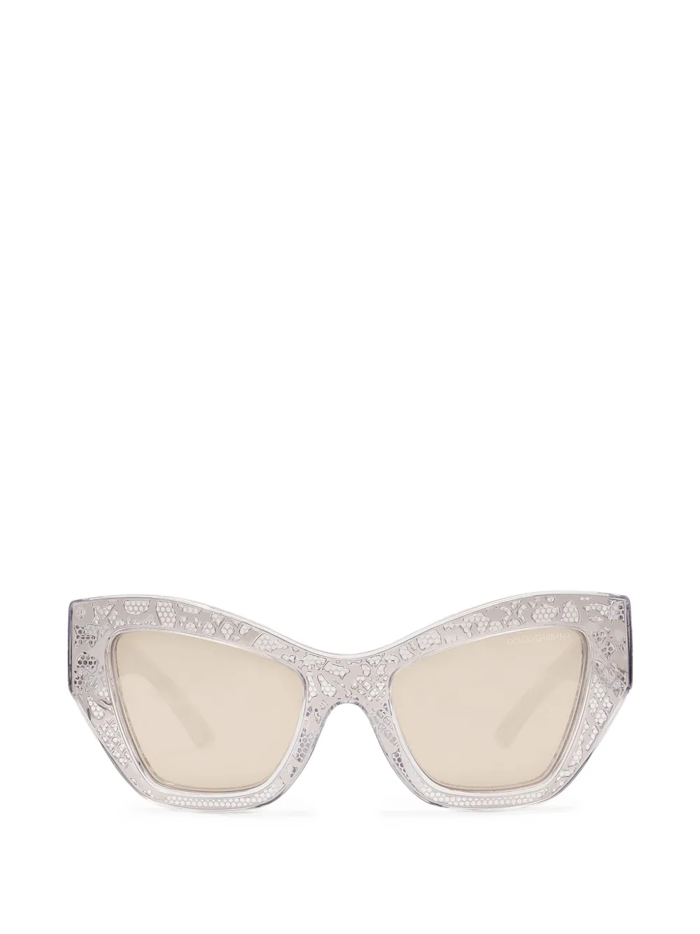 Dolce & Gabbana Eyewear DG lace sunglasses - Argento