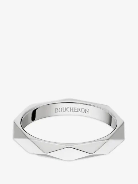 Boucheron Facette platinum ring