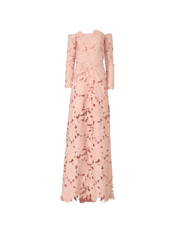 bohemian maxi dress with sleeves Bertha Boho Floral Maxi Dress Long Sleeves V-Neck Tiered