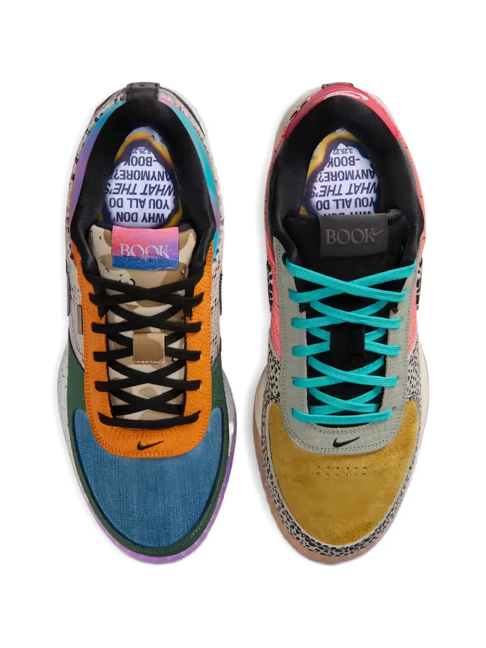 Nike Book 1 "What The" sneakers Geel