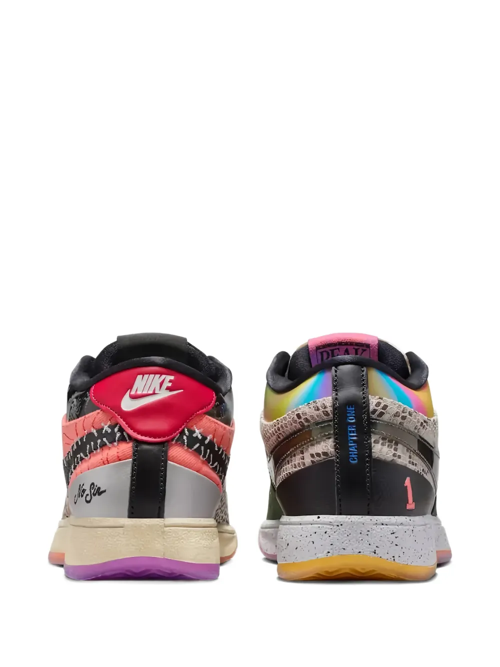 Nike Book 1 "What The" sneakers Geel