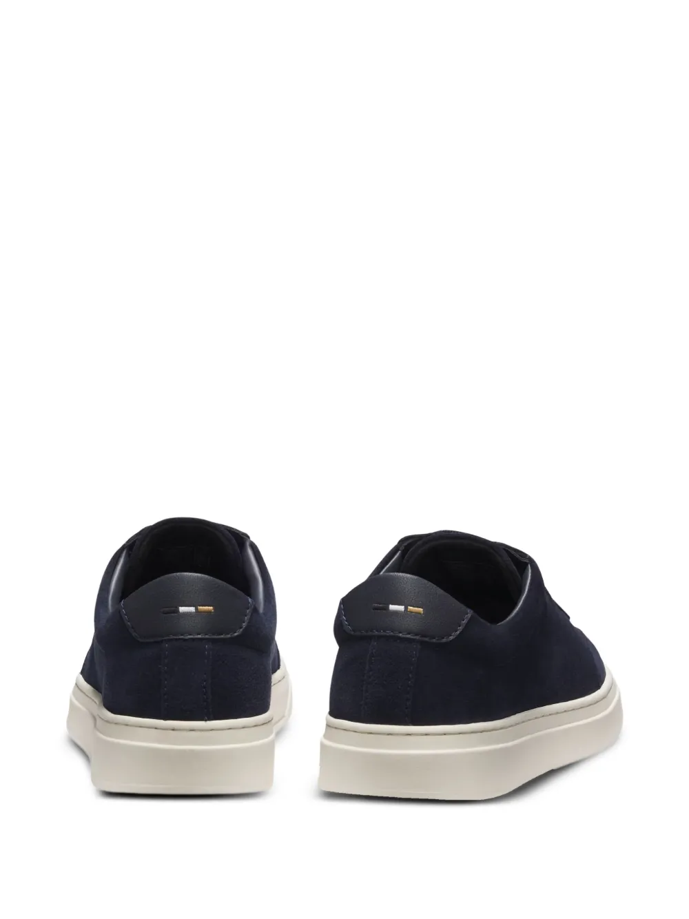 BOSS Kieran suède sneakers Blauw