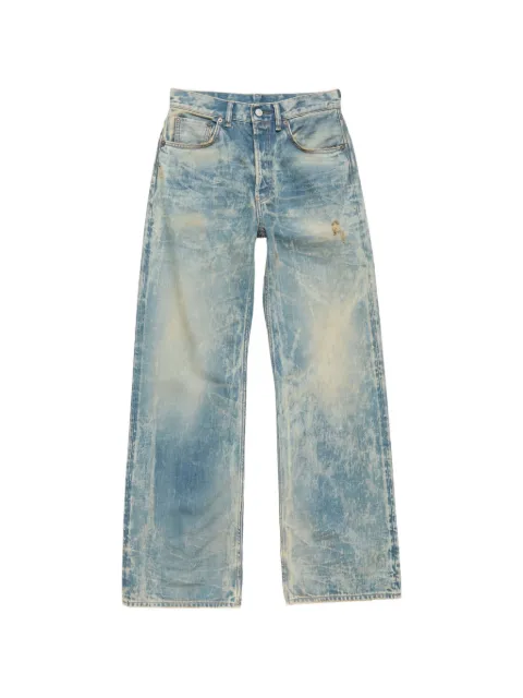 Acne Studios patch denim wide-leg jeans