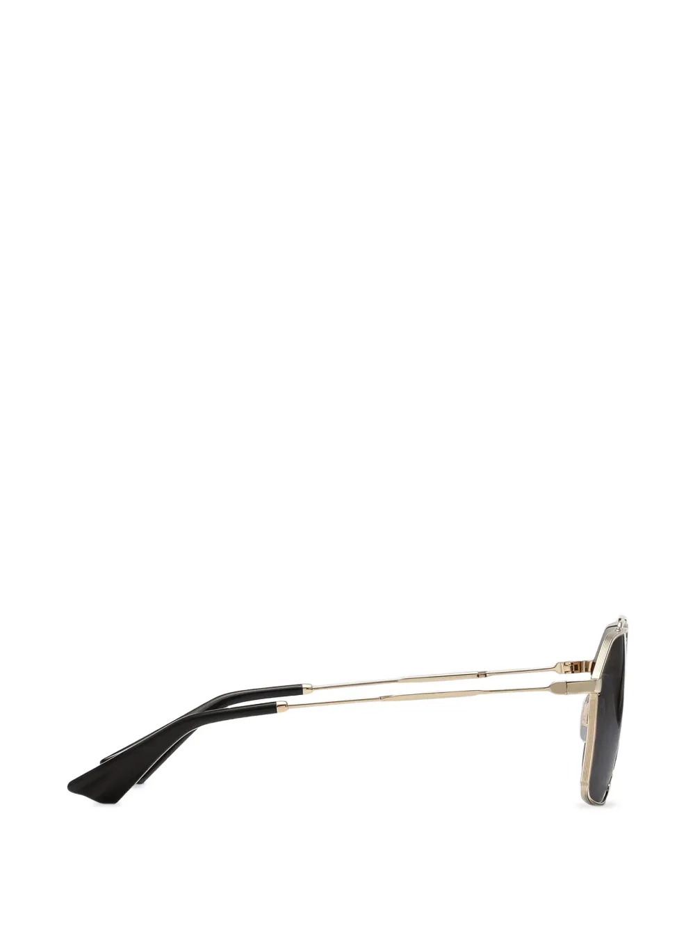  Dolce & Gabbana Eyewear Pilot-frame Sunglasses - Gold 