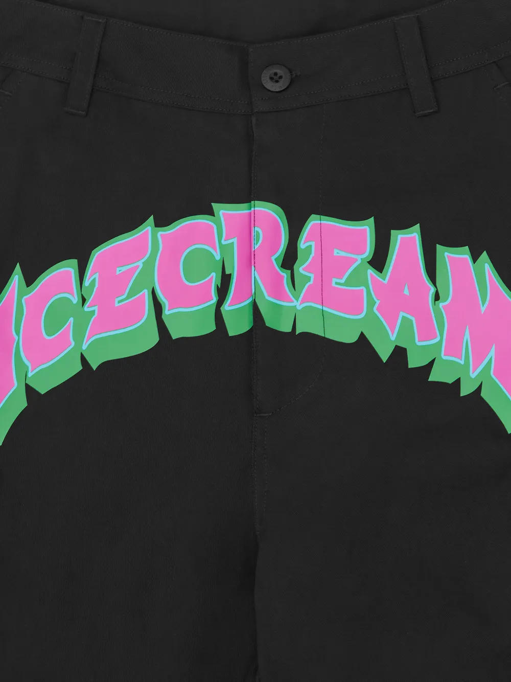 ICECREAM Broek met zak Zwart