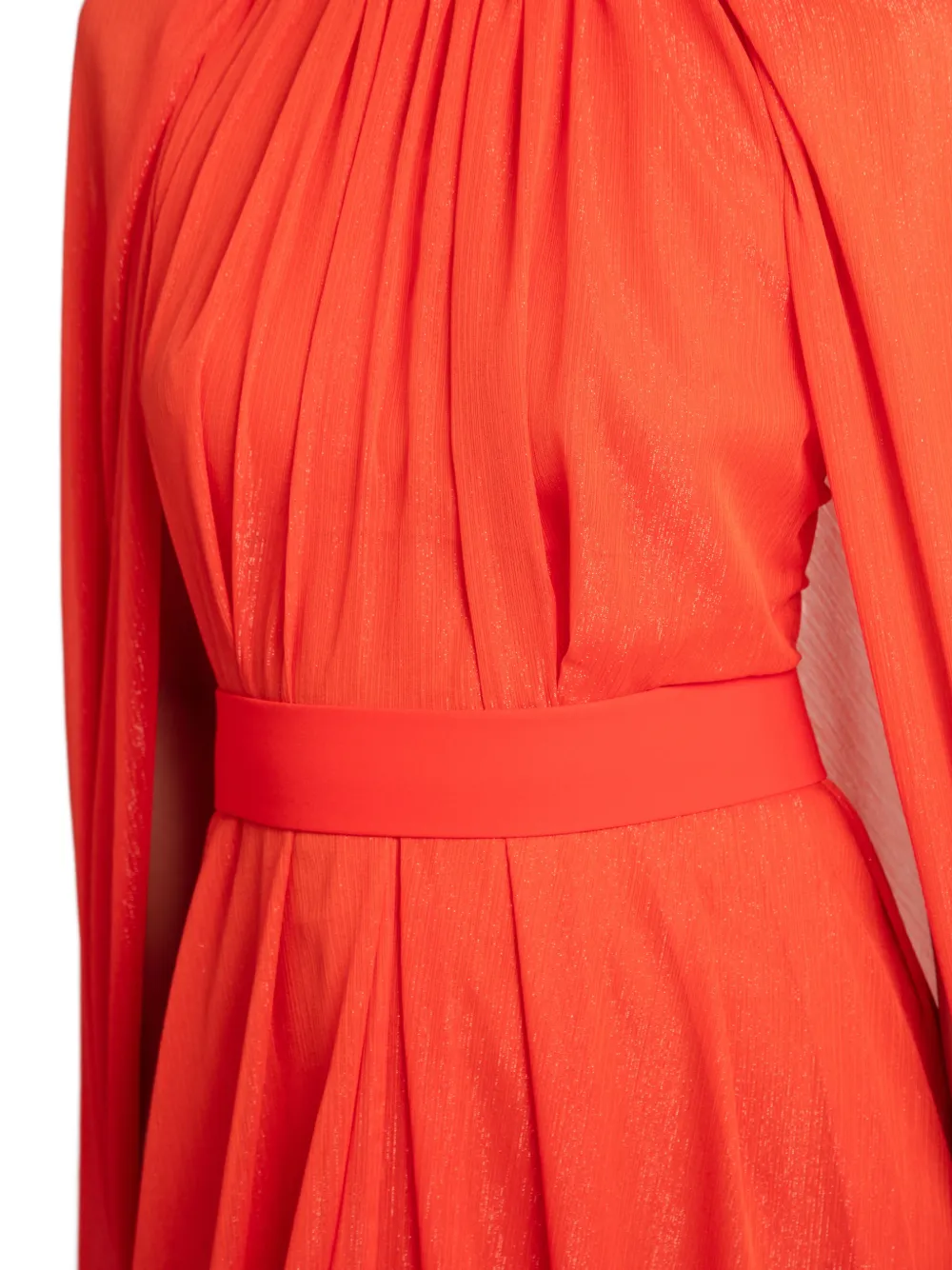 Gemy Maalouf Maxi-tuniek met capemouwen Rood