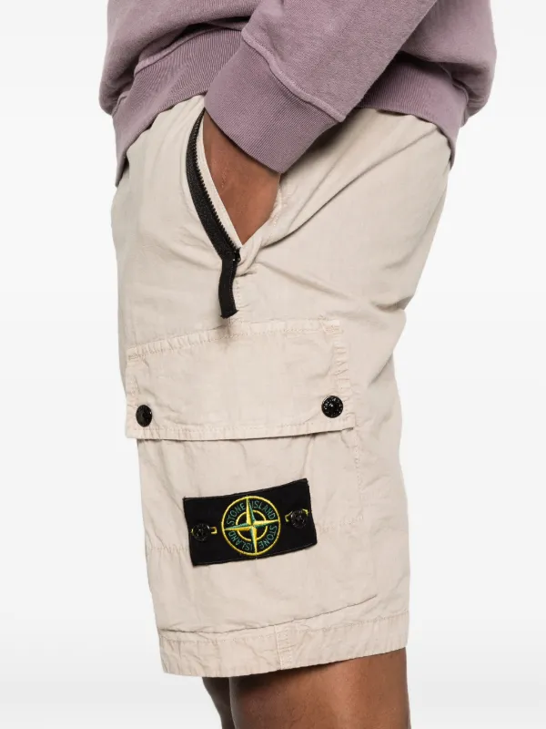 Stone Island カーゴショーツ | ニュートラル | FARFETCH JP