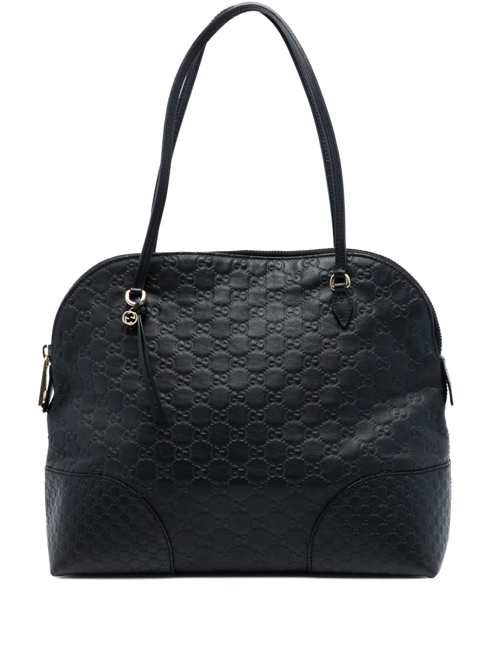 Gucci Pre-Owned 2016-2025 Medium Guccissima Bree Dome tote bag - Nero