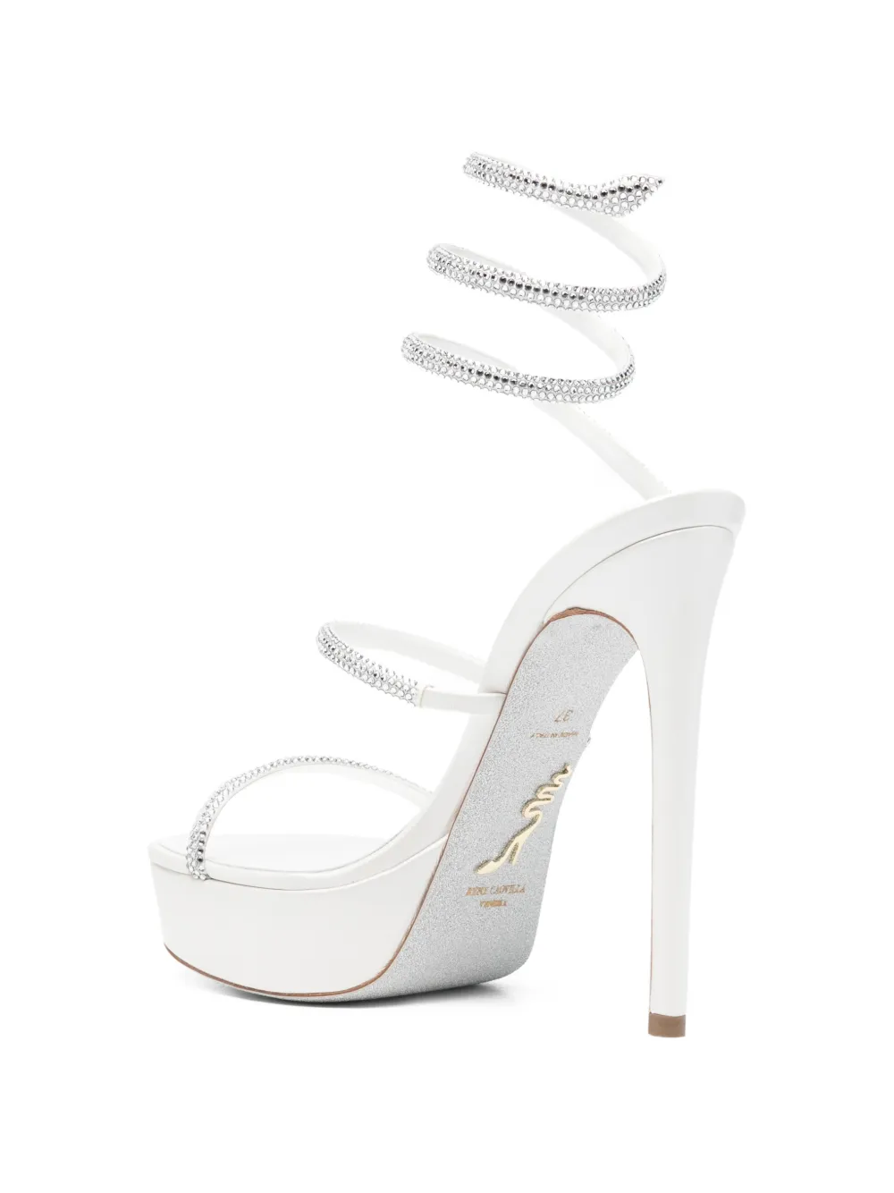  René Caovilla Cleo Sandals - White 