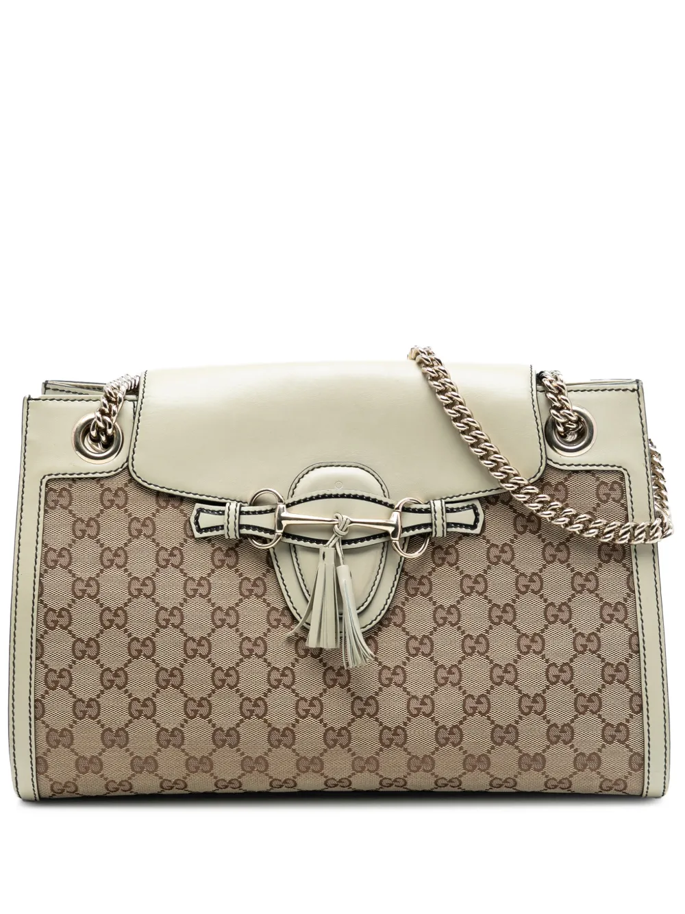 Gucci Pre-Owned 2016-2025 Large GG Canvas Emily shoulder bag - Marrone