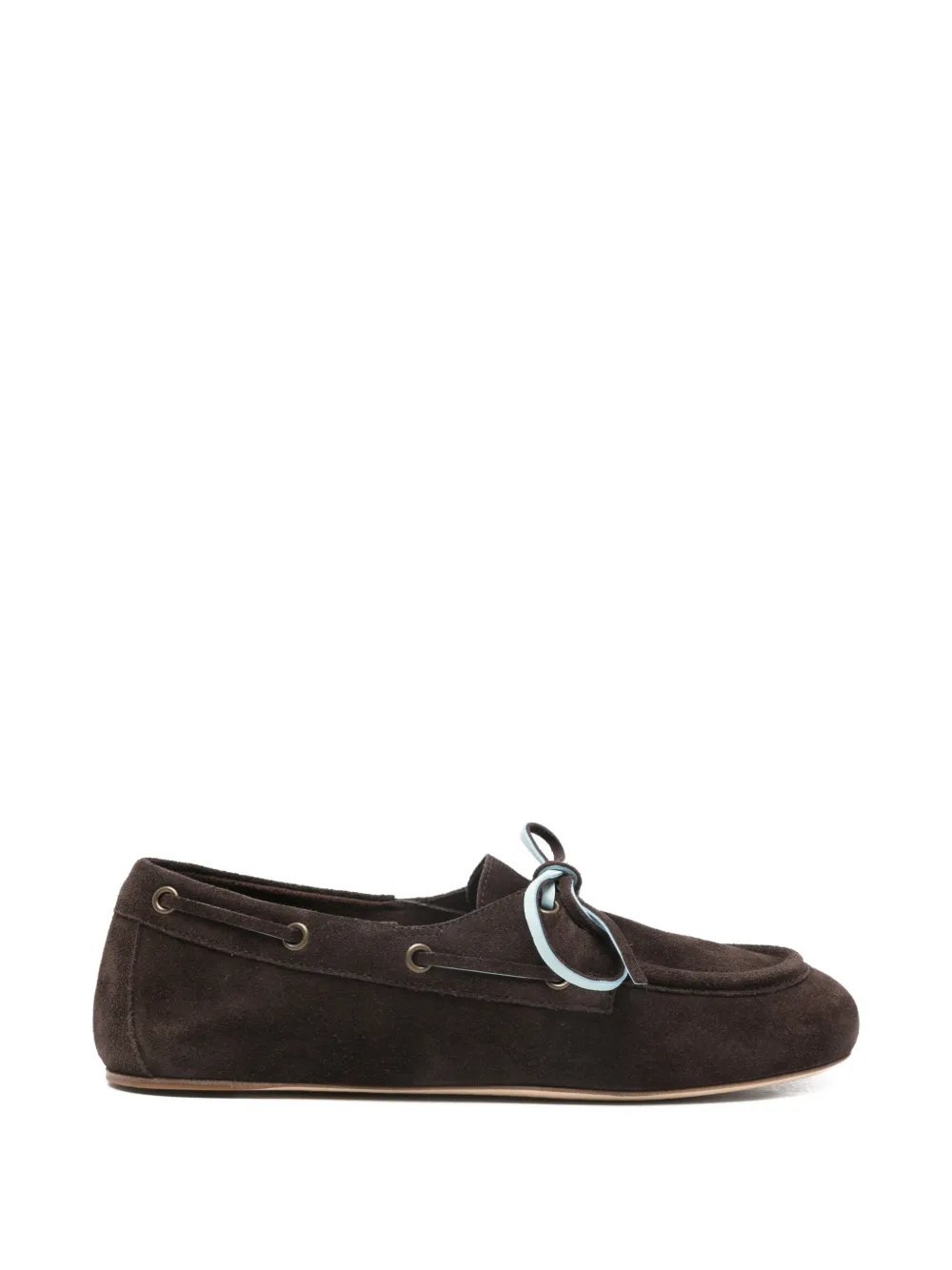 3juin suede boat shoes - Marrone