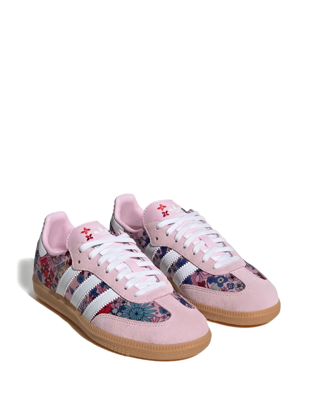 Adidas Kids Samba OG GS floral sneakers Roze