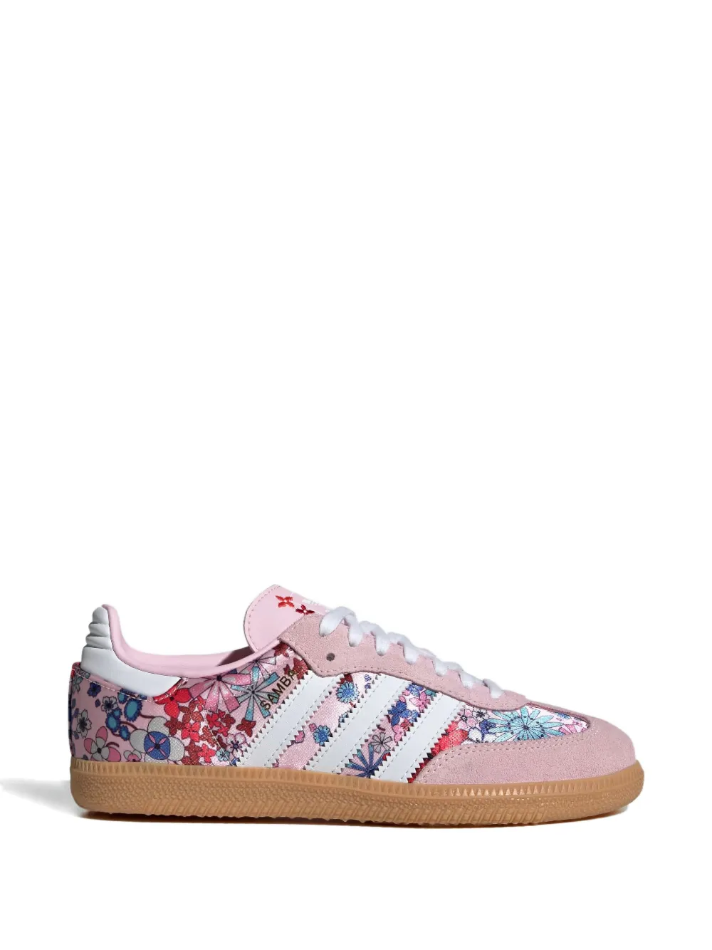 adidas Kids Samba OG GS floral sneakers Roze