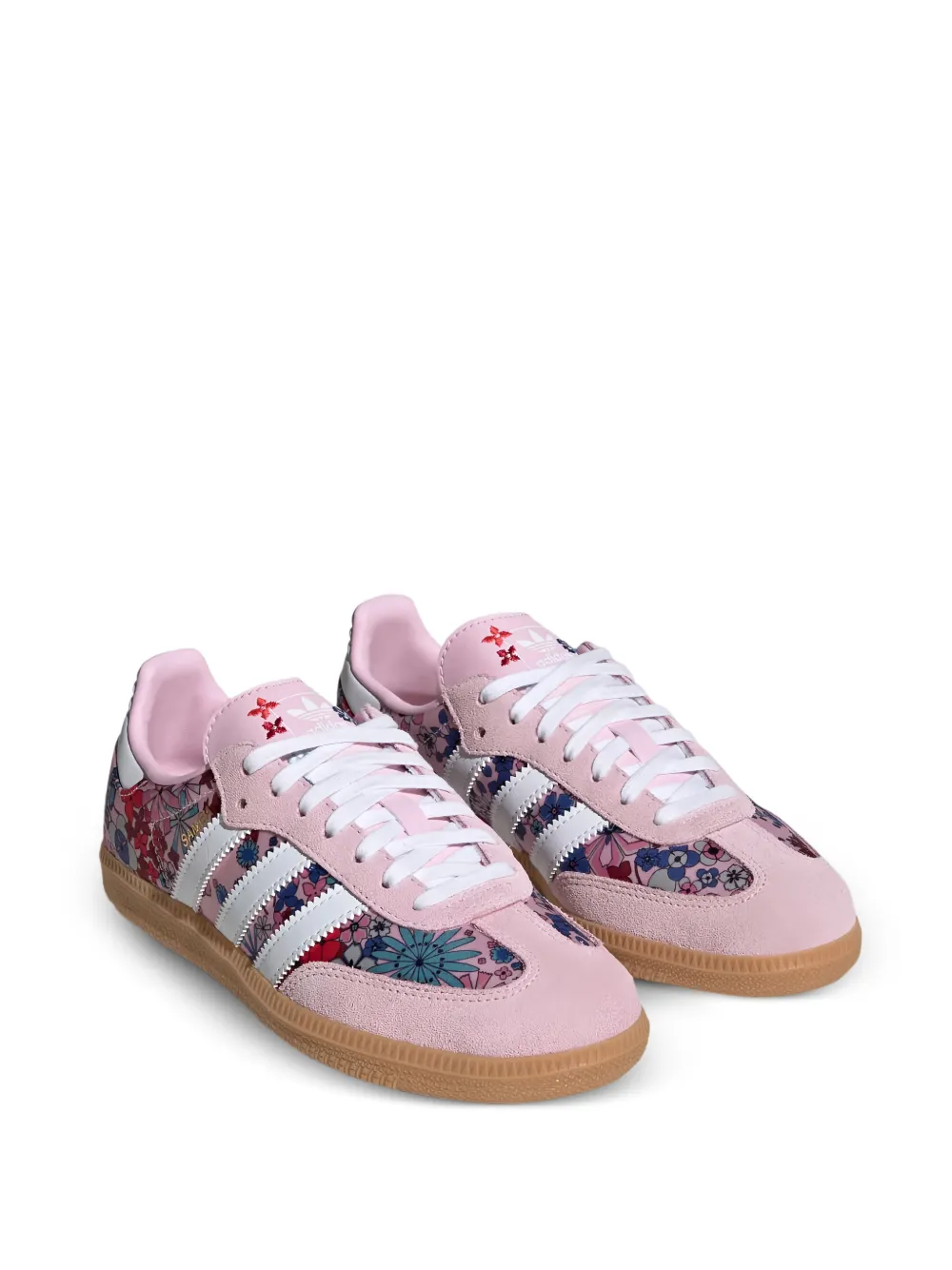 adidas Kids Samba OG GS floral sneakers - Rosa