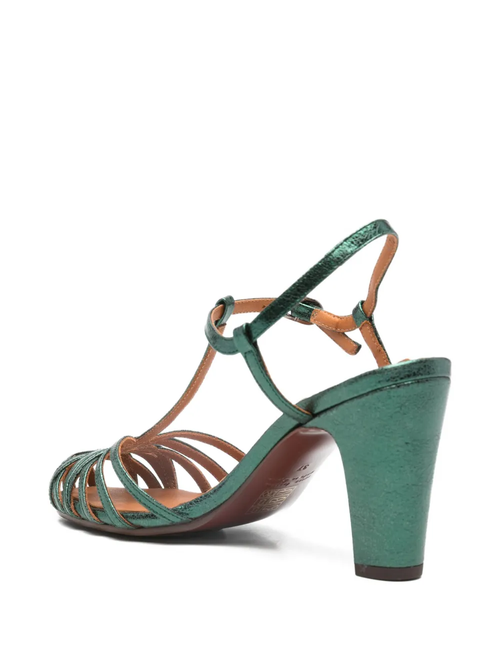 Chie Mihara T-strap cut-outs pumps Groen