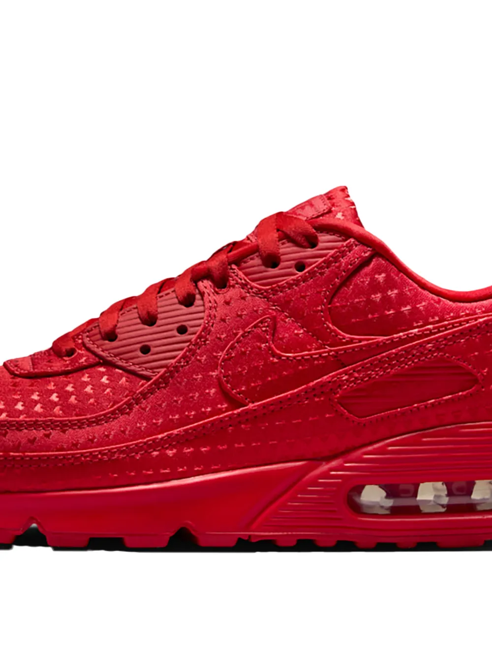 Nike Air Max 90 Premium lace-up sneakers Rood