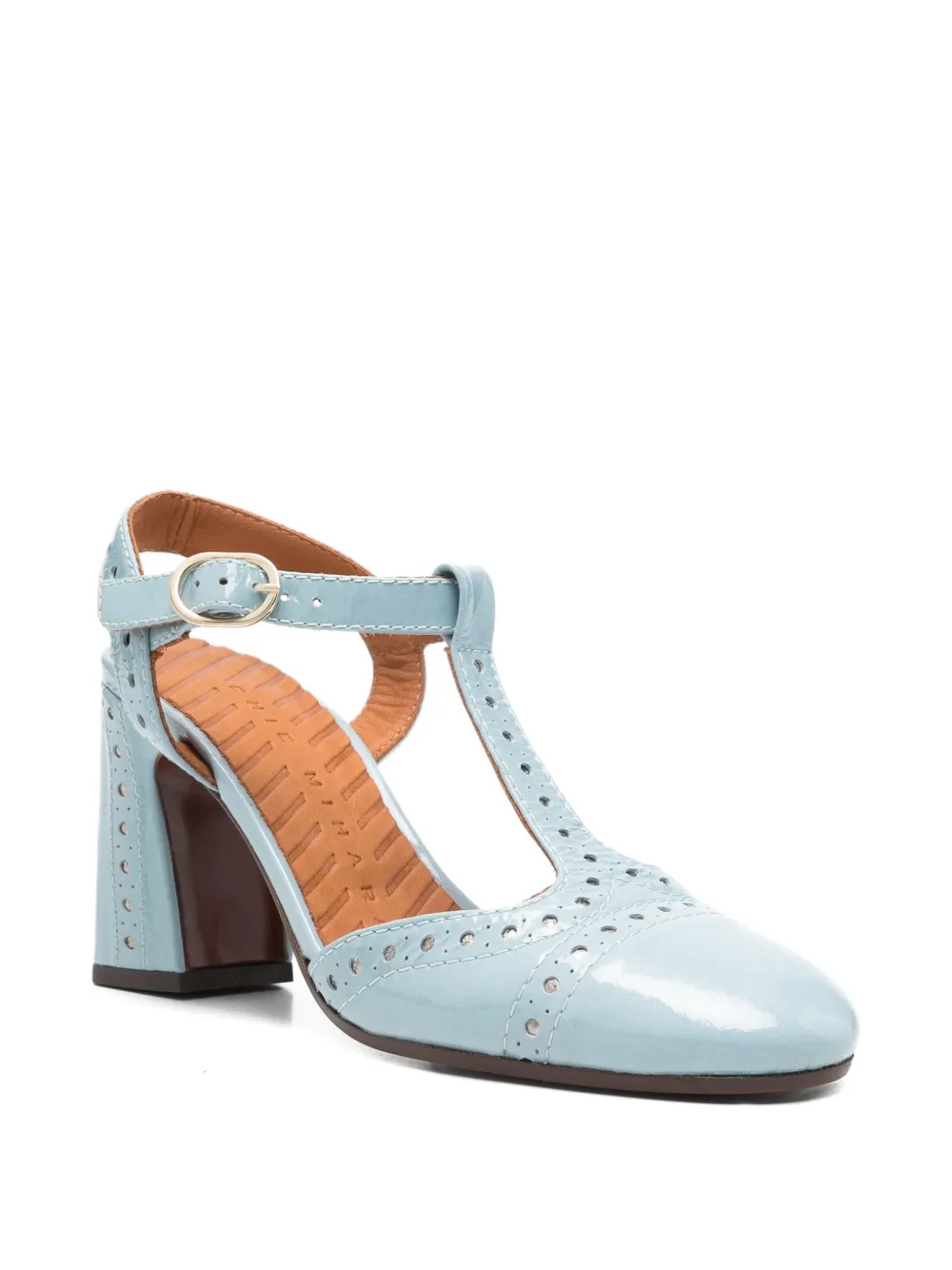 Chie Mihara Mira cutout heeled pumps Blauw