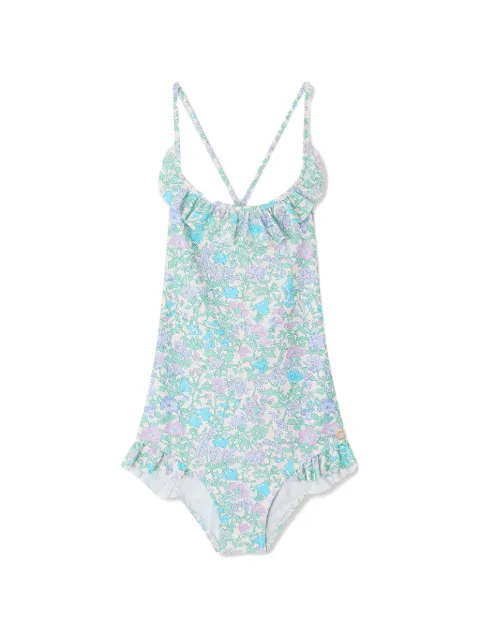 Bonpoint Lacy floral-print swimsuit