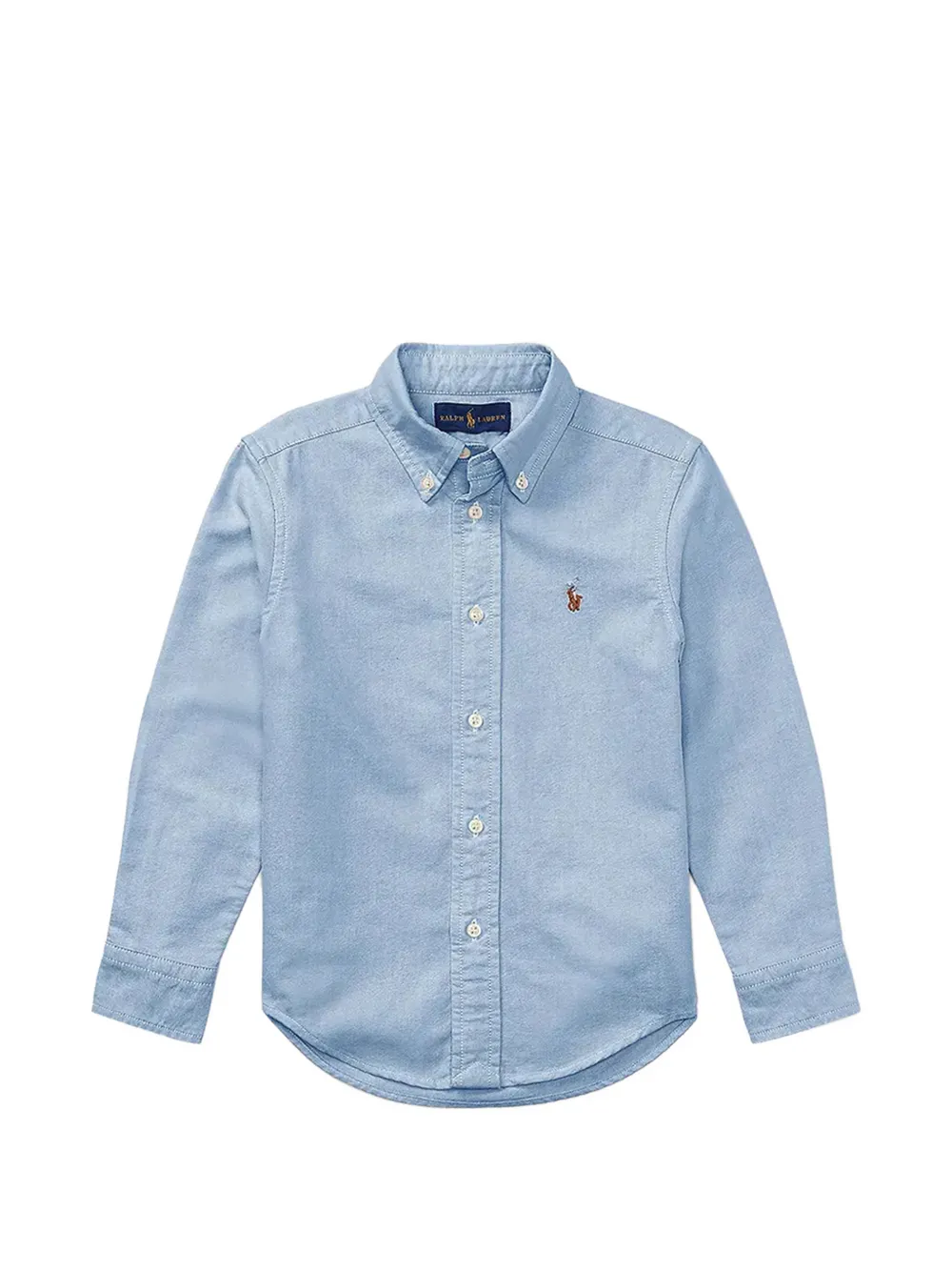 POLO RALPH LAUREN KIDS Camicia a maniche lunghe con bottoni - Blu
