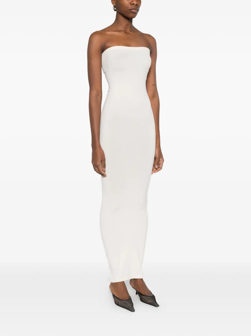  Wolford Strapless Maxi Dress - Neutrals 