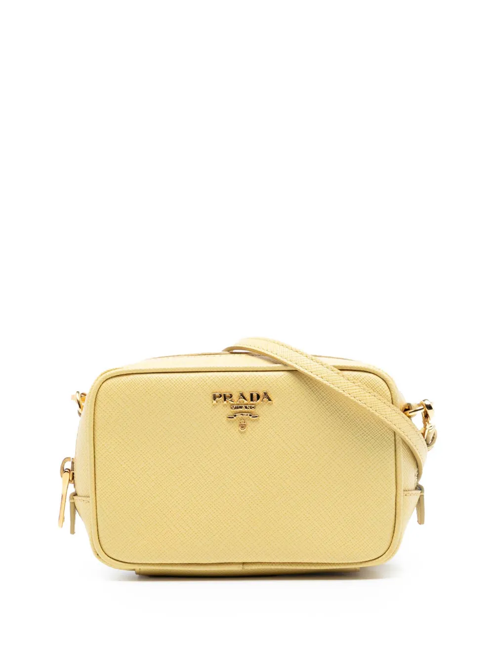 Prada Pre-Owned 2010-2025 Saffiano Lux Camera Bag crossbody bag - Giallo