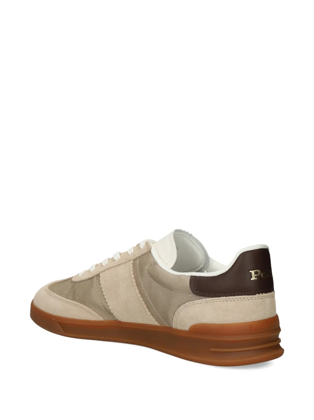 Polo Ralph Lauren Sneakers met logodetail Beige