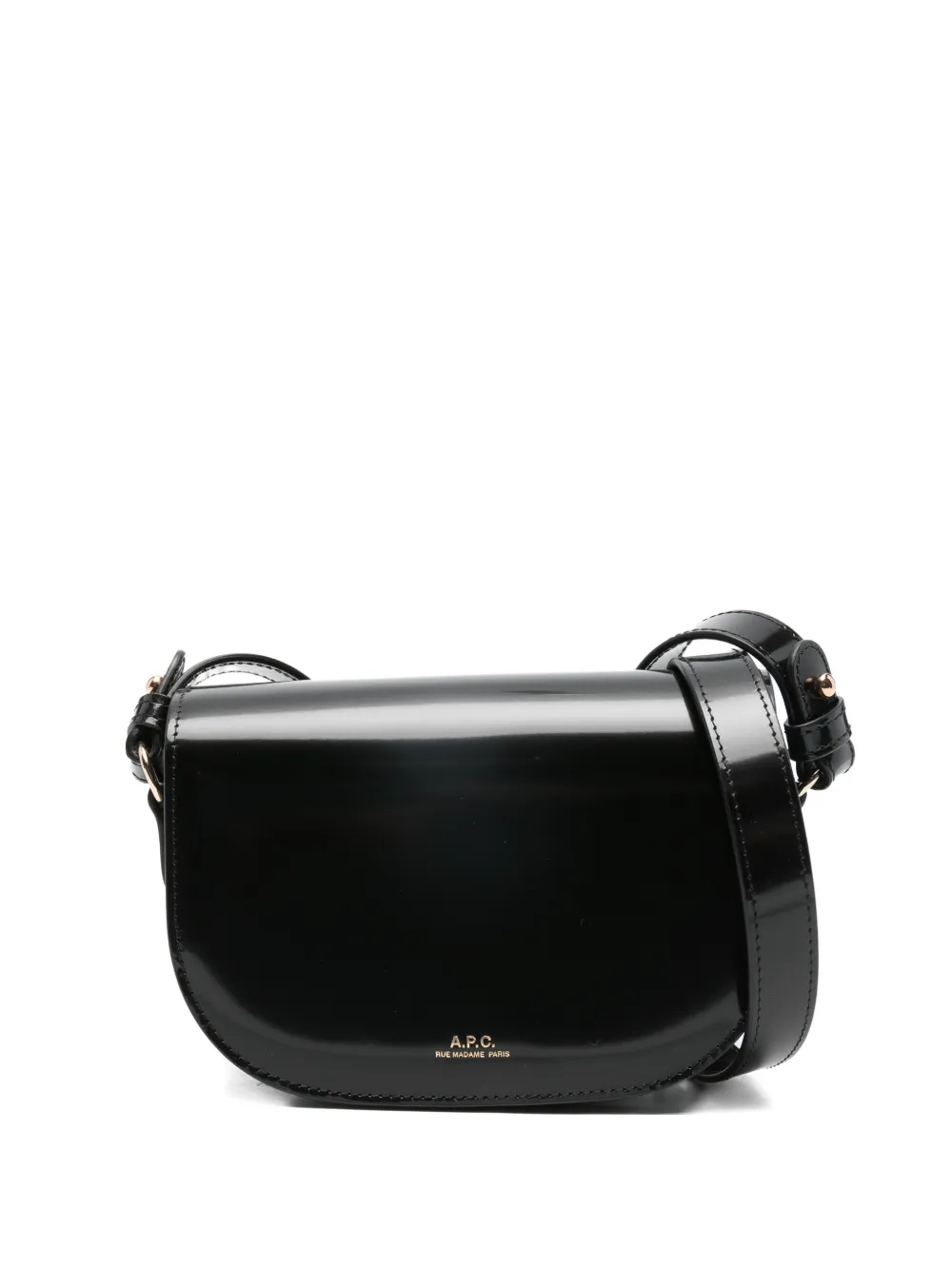 A.P.C. leather shoulder bag - Nero