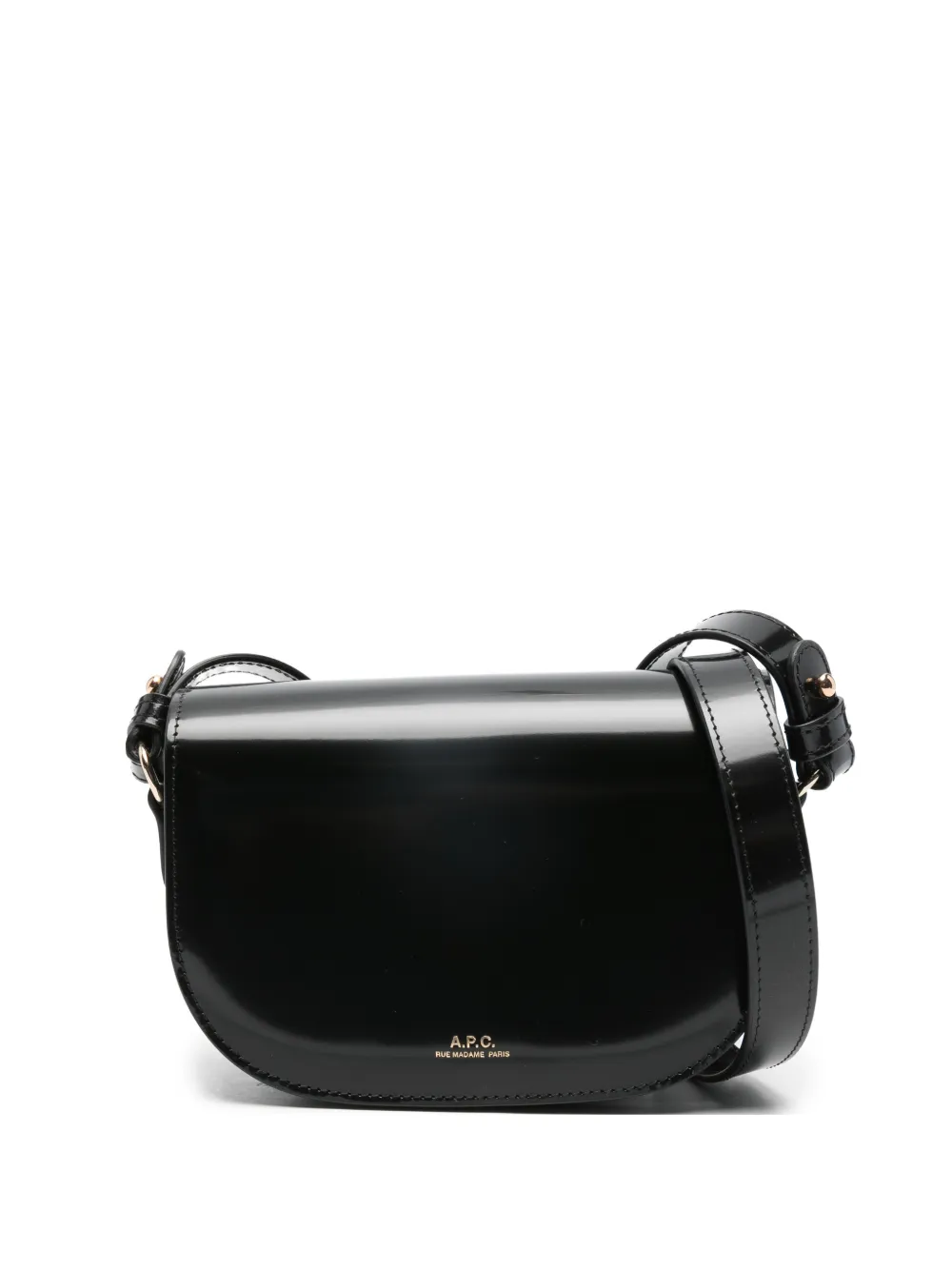 A.P.C. leather shoulder bag - Nero