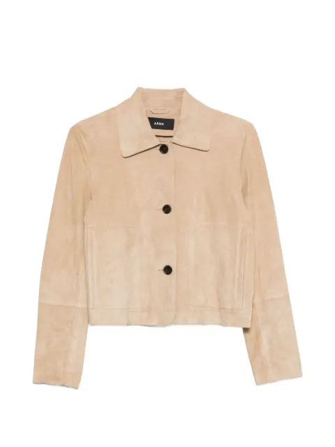 Arma veste en daim à boutonnière