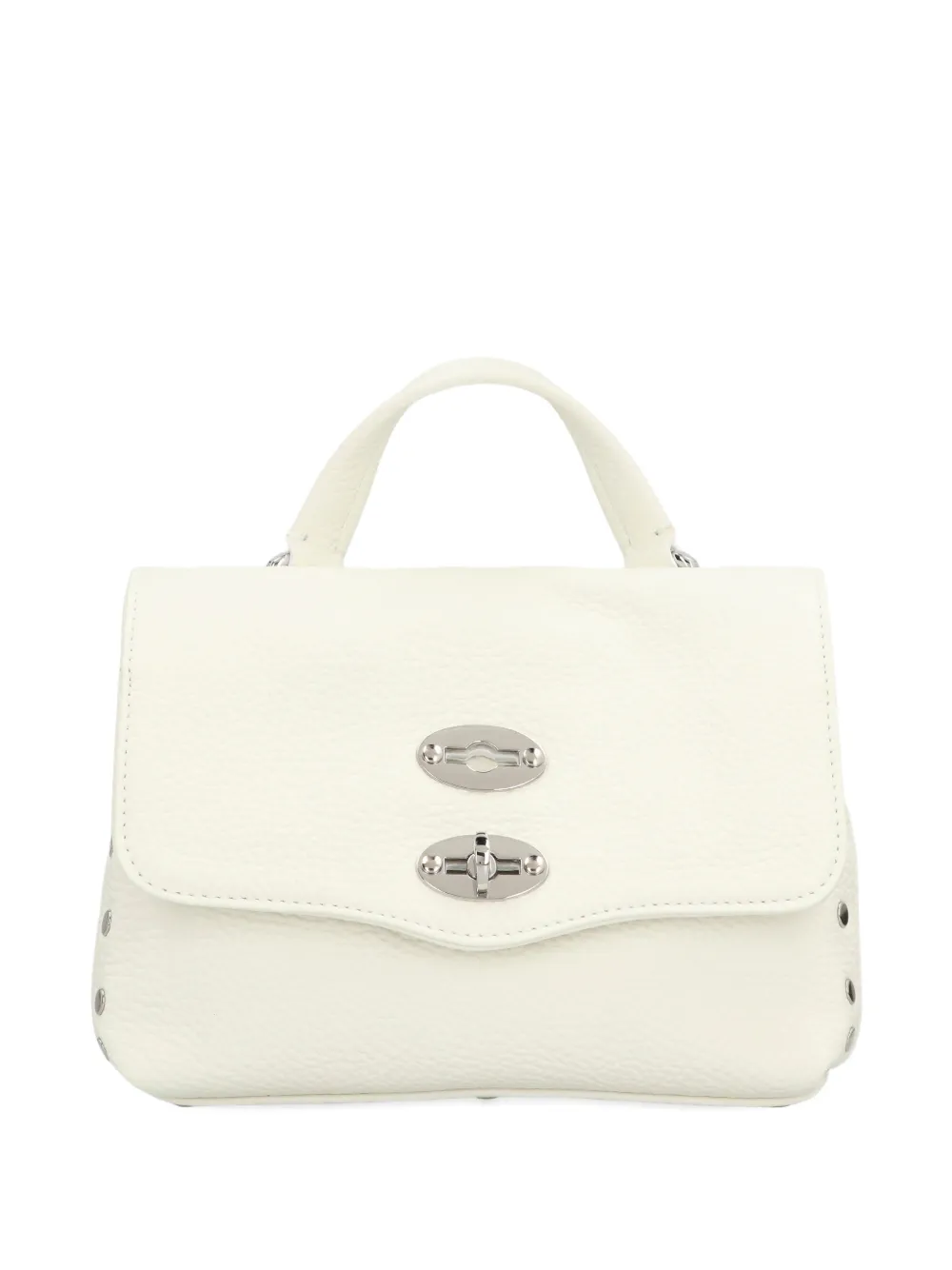 Zanellato mini Postina studded tote bag - Toni neutri