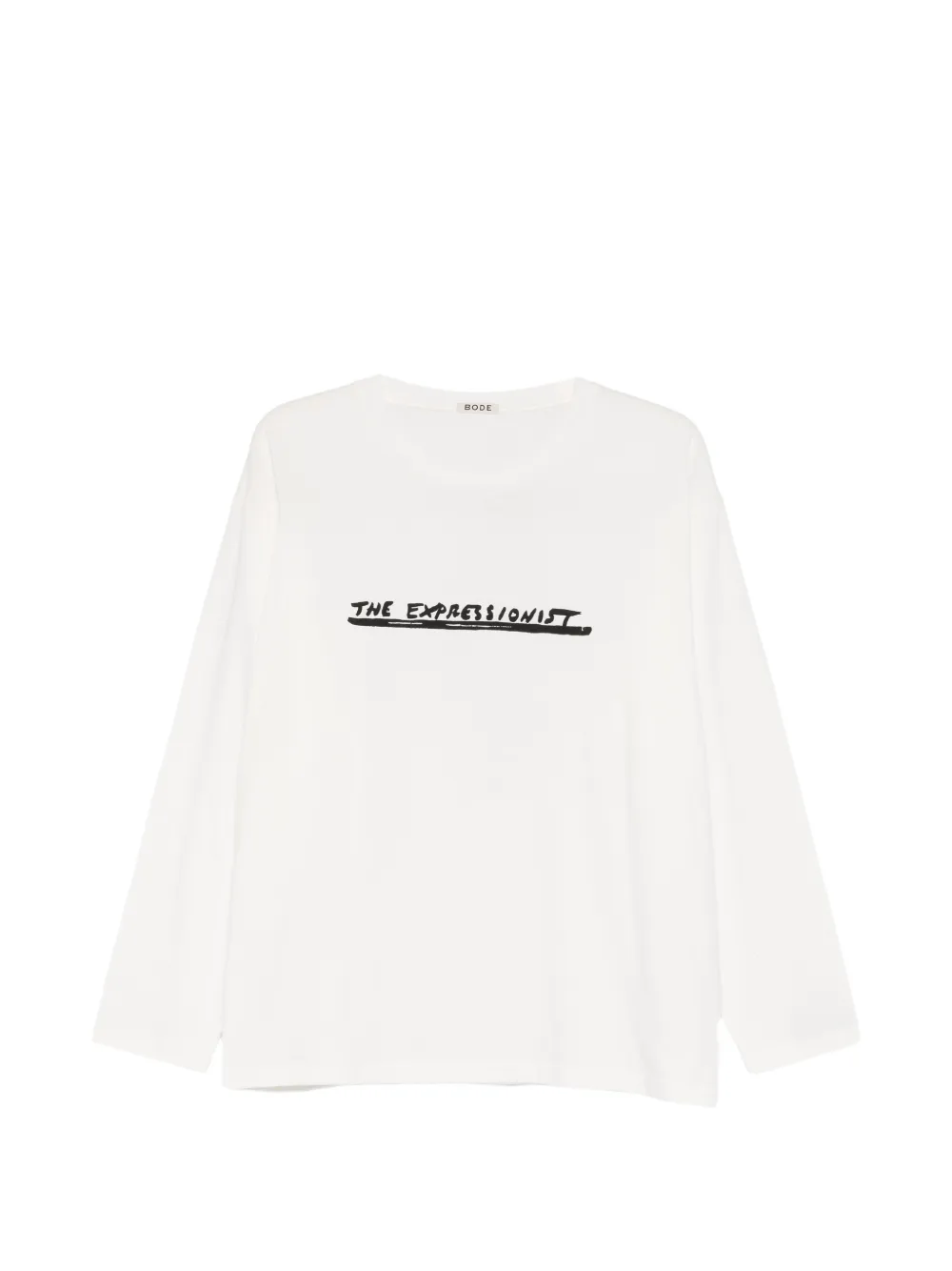 Bode Long-sleeve T-shirt In White