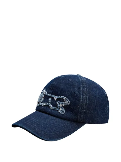 ICECREAM logo-embroidered denim baseball cap