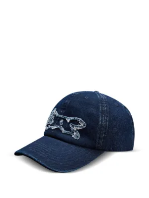 Denim Tears Wreath Denim Cap | Blue | FARFETCH CA