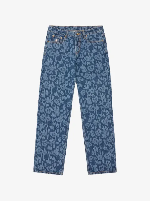 ICECREAM appliqué-detail jeans