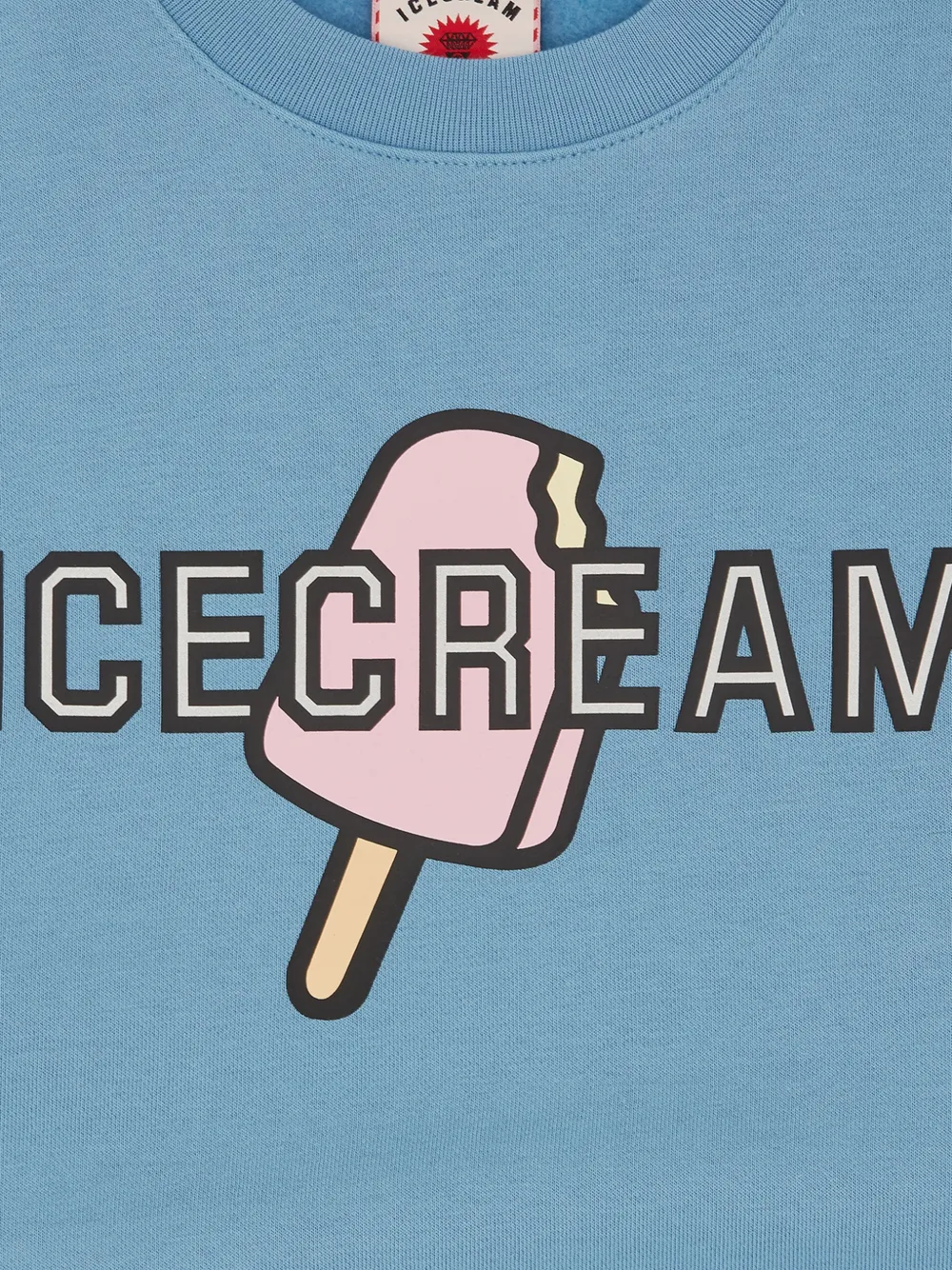  Icecream Graphic-print Sweatshirt - Blue 