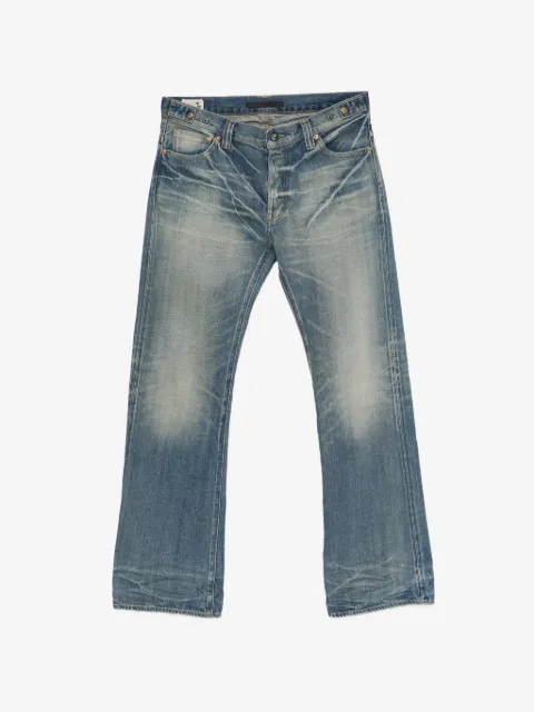 Mastercraft Union logo-patch straight-hem jeans