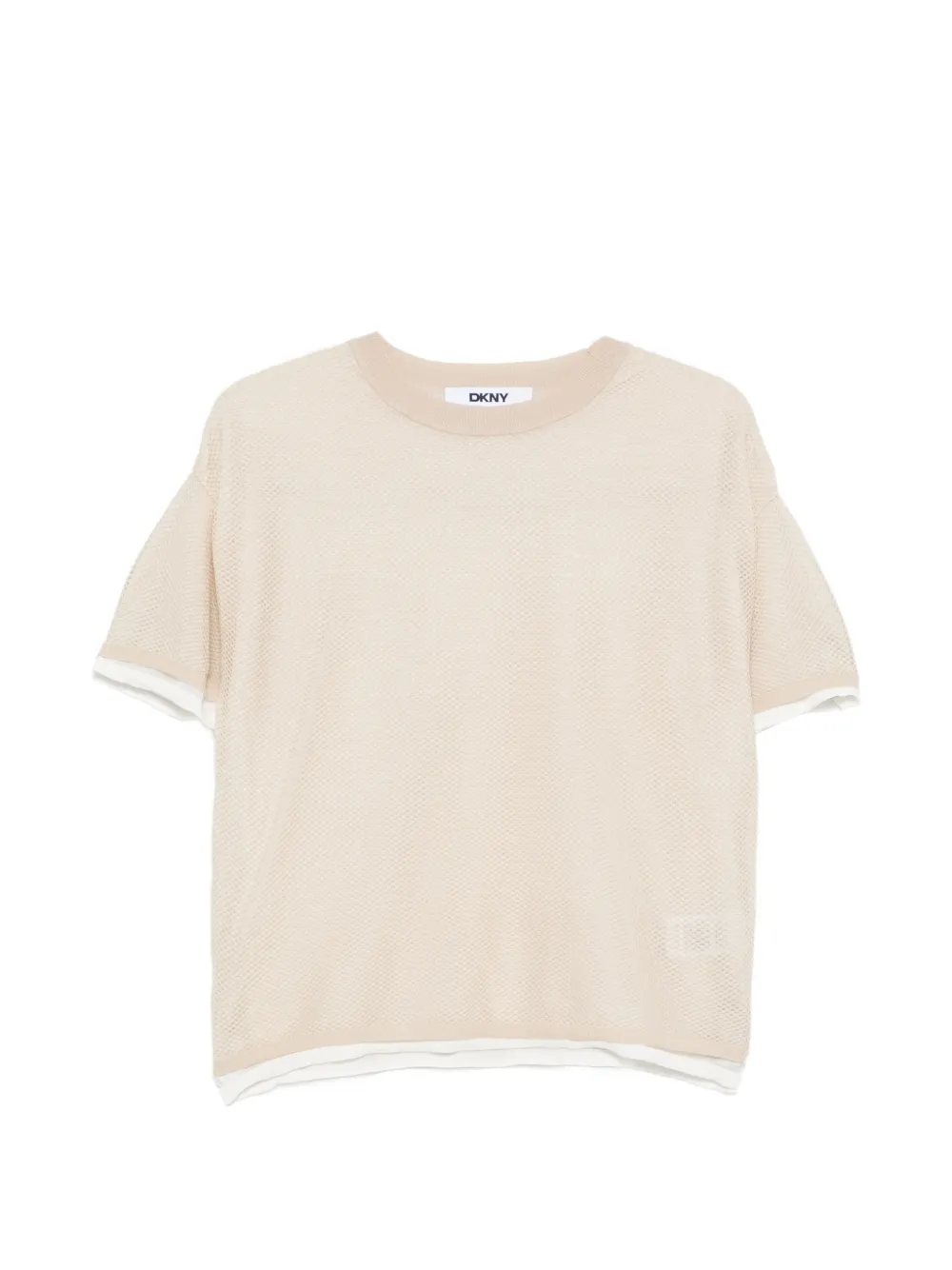 DKNY short-sleeve top - Nude