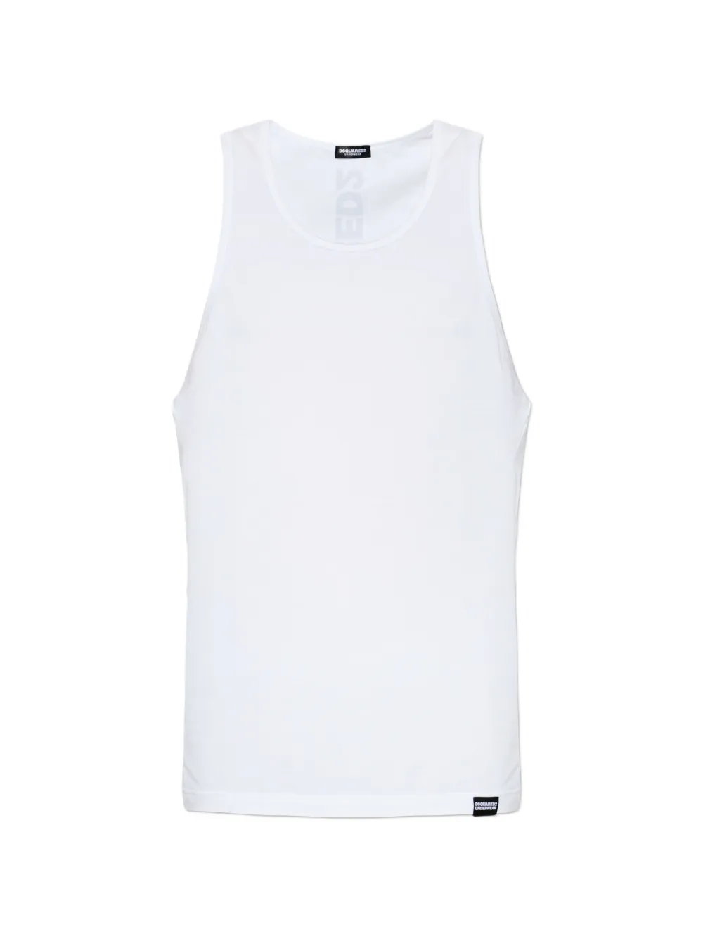 DSQUARED2 logo tank top - Bianco