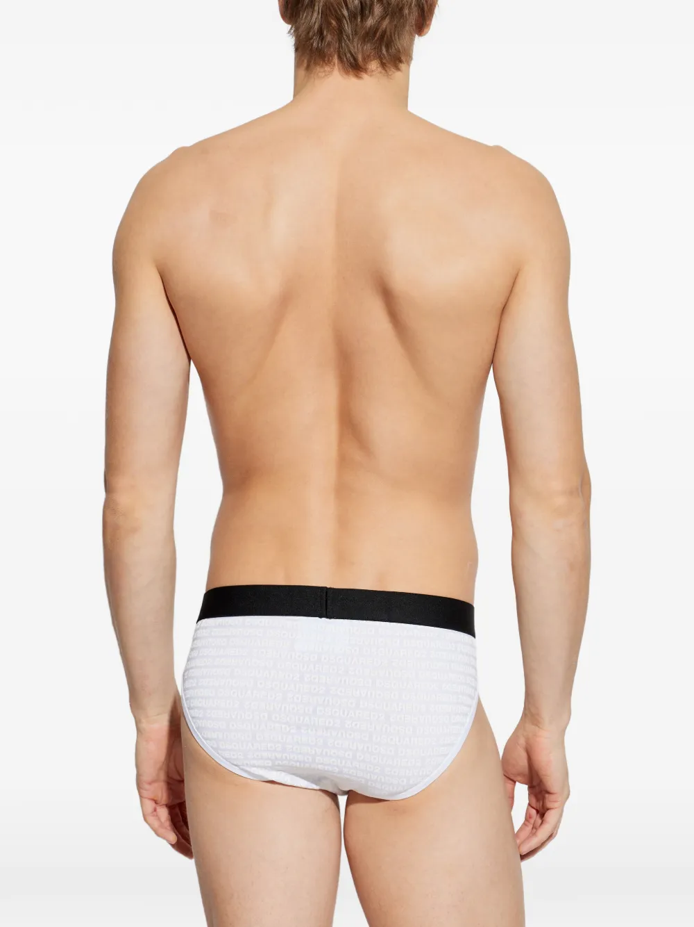 Logo-Print Waistband Briefs