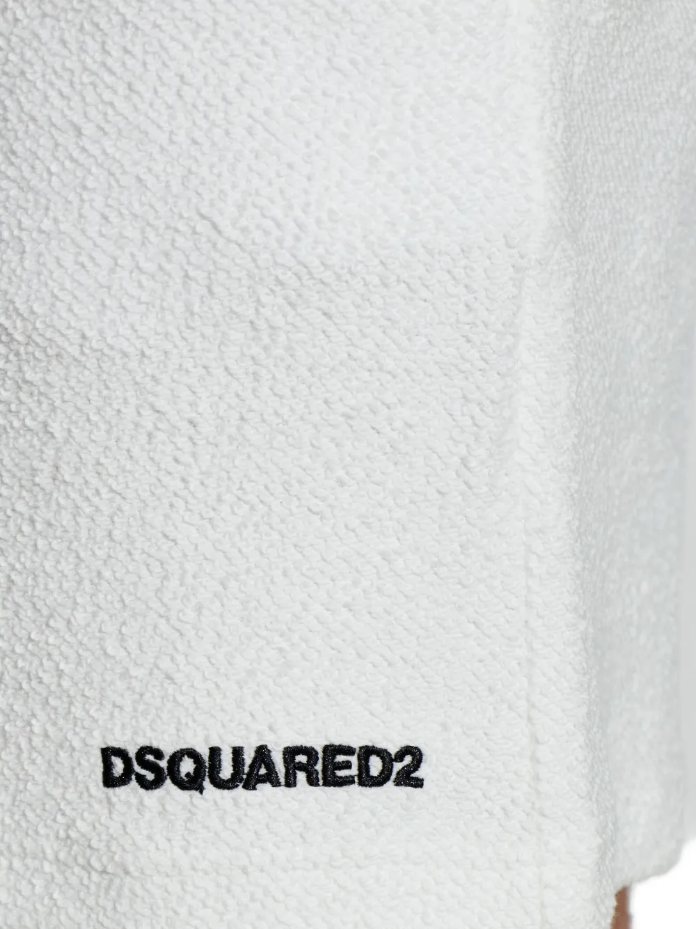 DSQUARED2 Shorts met trekkoord Wit